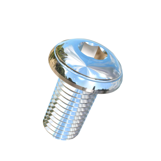 Titanium 5/16-24 X 5/8 UNF Button Head Socket Drive Allied Titanium Machine Screw